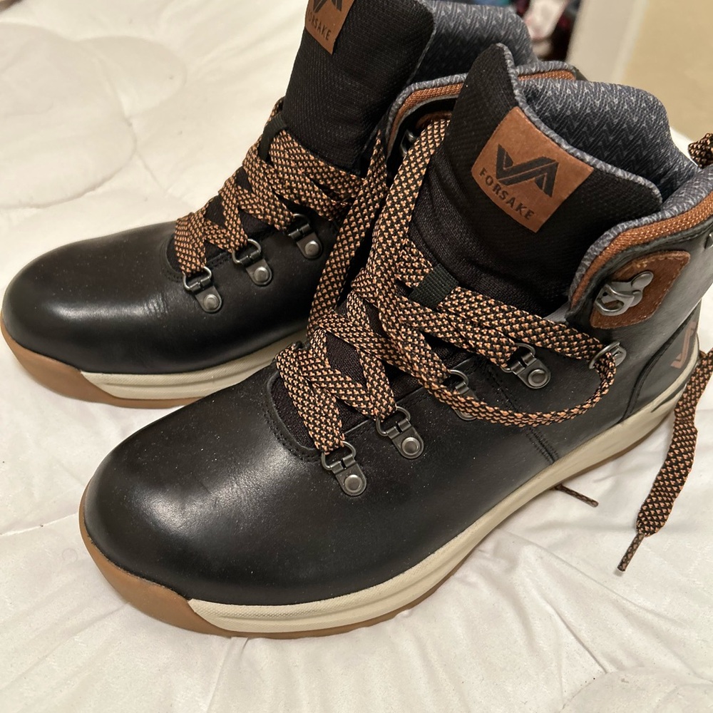 Forsake Black and Brown Hiking Boots. Brand new never worn